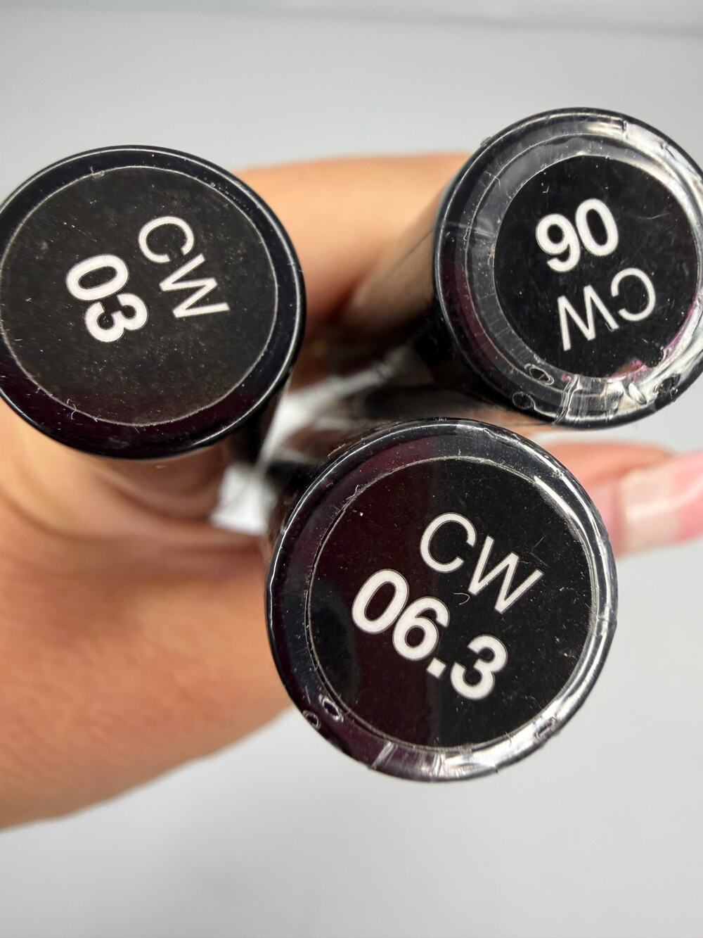 NYX HD Photogenic Concealer Lot 3 CW03 CW06 CW06.3 Glow Fresh Beige 3g
